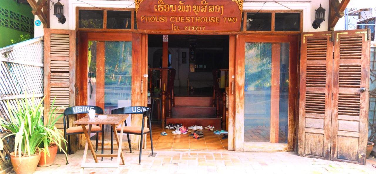 Phousi Guesthouse 2 Luang Prabang Bagian luar foto